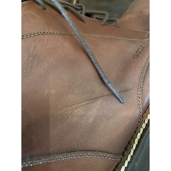 Geox Respira Brown Leather Chukka boots Men\'s 12 (45) main image 7